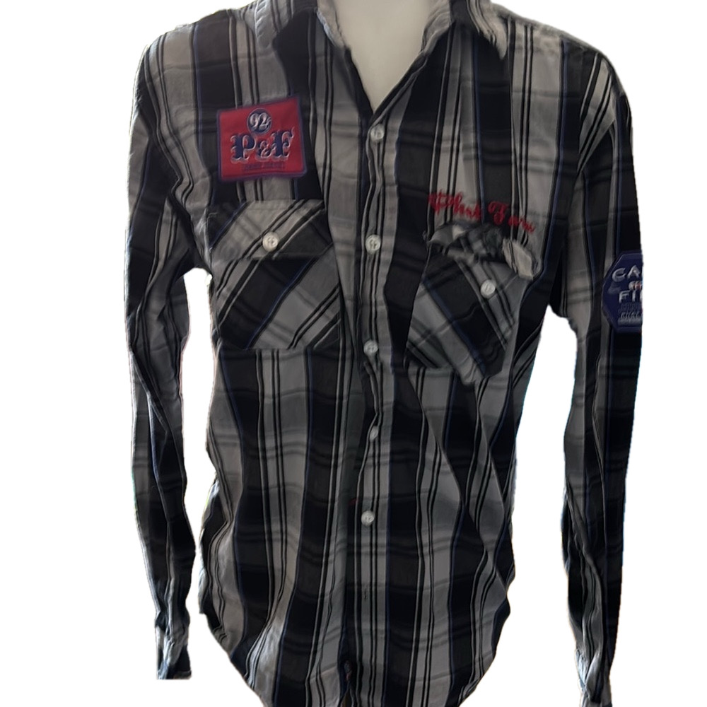 Phat Farm Plaid Men's Shirt